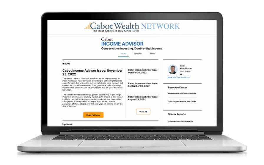 Cabot Income Advisor Home Page Cabot Income Advisor Home Page